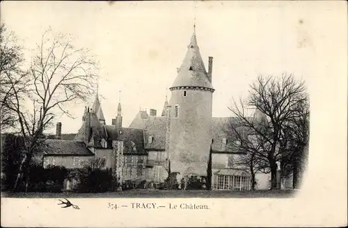 Ak Tracy Nièvre, Le Chateau
