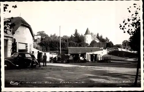 Ak Saint Saulge Nièvre, Champ de Foire