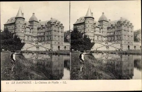 Stereo Ak Dauphine Savoie, Le Chateau de Vizille