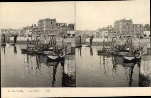 Stereo Ak Dieppe Seine Maritime, Le Pollet