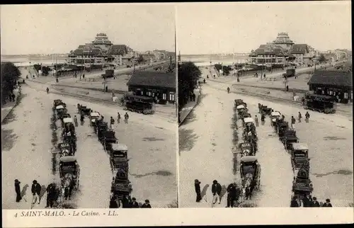 Stereo Ak Saint Malo Ille et Vilaine Bretagne, Le Casino