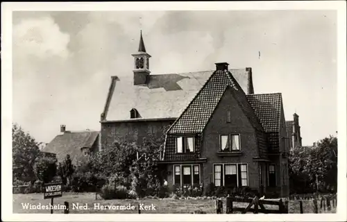 Ak Windesheim Overijssel, Ned. Hervormde Kerk