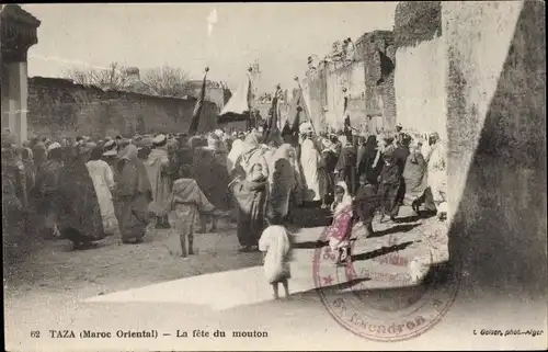 Ak Taza Marokko, La fete du mouton