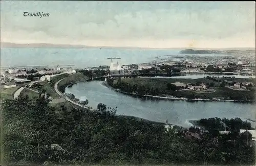 Ak Trondhjem Trondheim Norwegen, Panorama