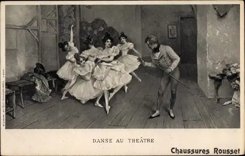 Ak Danse au Theatre, Tanzende Frauen