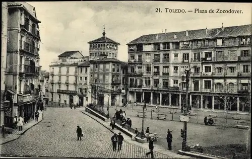 Ak Toledo Kastilien La Mancha Spanien, Plaza de Zocodover