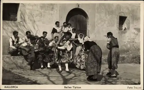 Ak Mallorca Balearische Inseln, Bailes Tipicos, Spanische Tracht