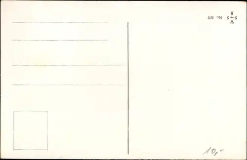 Ak Du Esel, vermenschlicht, Monokel, Gehstock, Hut