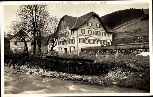 Ak Bad Rippoldsau Schapbach im Schwarzwald, Gasthaus, Pension Vor Seebach