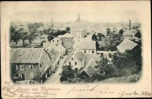 Ak Mettmann in Nordrhein Westfalen, Panorama