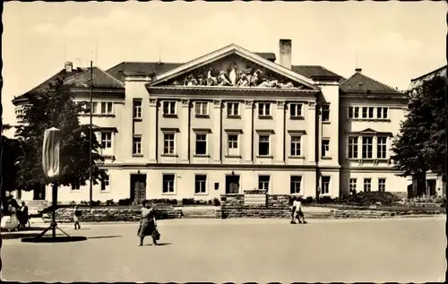 Ak Bautzen in der Oberlausitz, Stadttheater