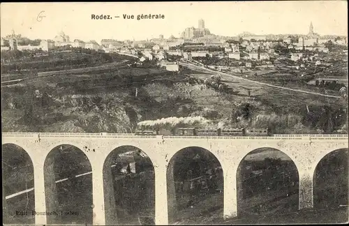 Ak Rodez Aveyron, Vue generale