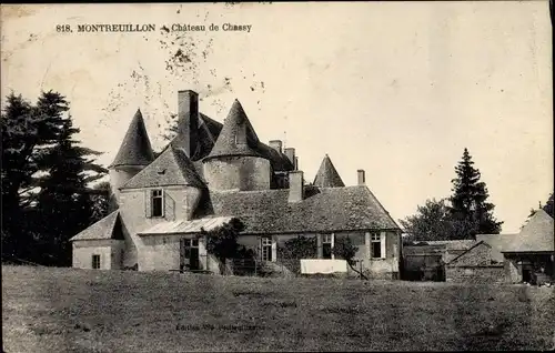 Ak Montreuillon Nièvre, Chateau de Chassy