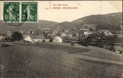 Ak Moux Chassagne Nièvre, Panorama