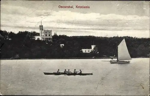 Ak Kristiania Christiania Oslo Norwegen, Oscarsthal