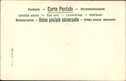 Ak Danse Espagnole, Tanzendes Paar