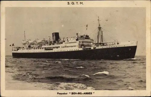Ak Dampfschiff, Paquebot Sidi Bel Abbes, SGTM