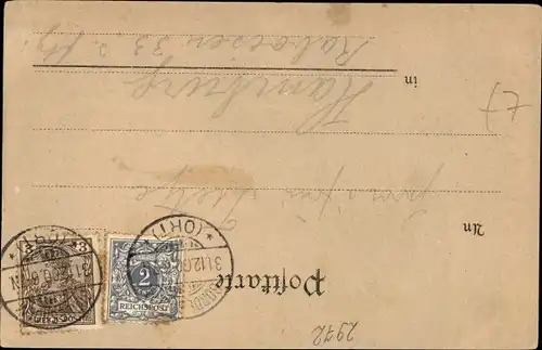 Ak Bordesholm in Holstein, Amtshaus, Kirche