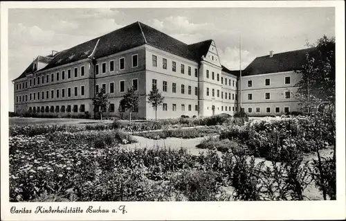 Ak Bad Buchau am Federsee in Oberschwaben, Caritas Kinderheilstätte