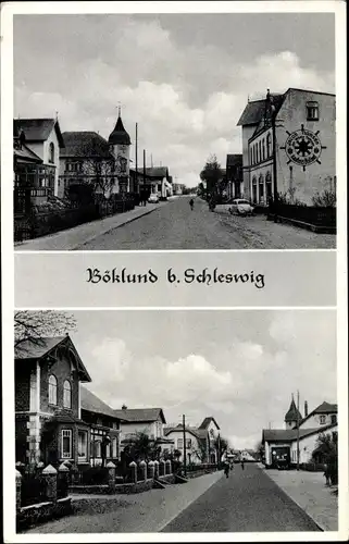 Ak Böklund in Schleswig, Ortspartie, Kaufhaus