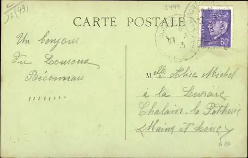 Ak Le Louroux Béconnais Maine et Loire, Le Milanderie