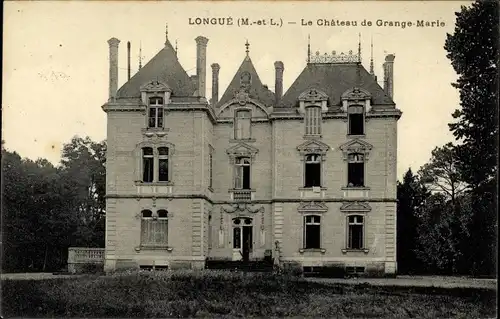 Ak Longué Maine et Loire, Le Chateau de Grange Marie