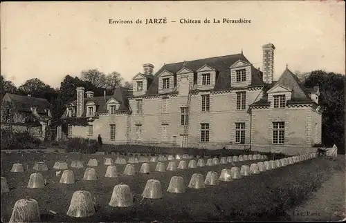 Ak Jarzé Maine et Loire, Chateau de la Peraudiere