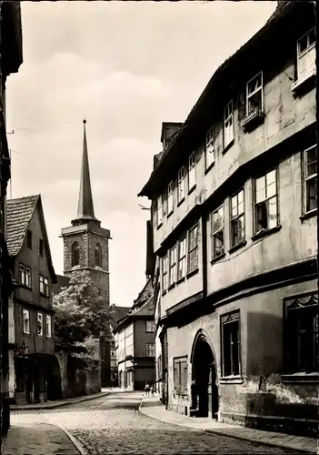 Ak Erfurt in Thüringen, Allerheiligenstraße, Kirchturm