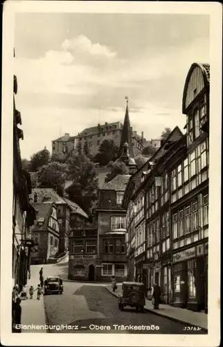 Ak Blankenburg am Harz, Obere Tränkestraße