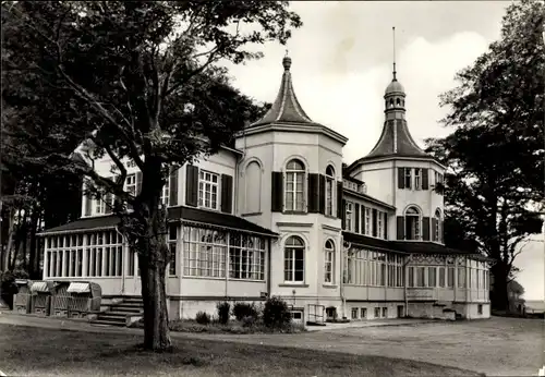 Ak Seebad Heiligendamm Bad Doberan, Sanatorium für Werktätige, Haus Weimar