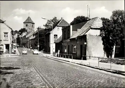 Ak Grevesmühlen in Mecklenburg, August Bebel Straße