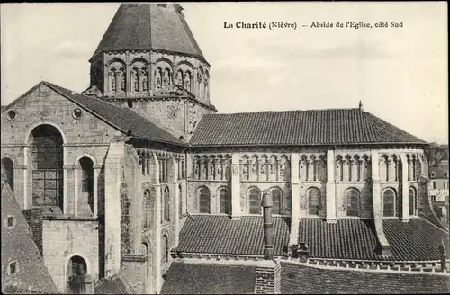 Ak La Charité Nièvre, Abside de l'Eglise