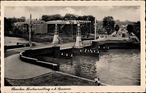 Ak Haarlem Nordholland, Bruitenrustbrug o h Spaarne