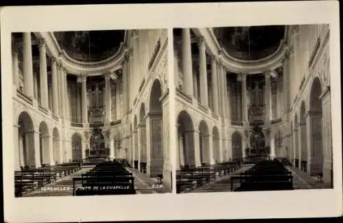 Stereo Ak Versailles Yvelines, La Chapelle, Interieur