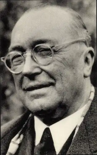 Ak Flämischer Schriftsteller Hermann Teirlink, Portrait