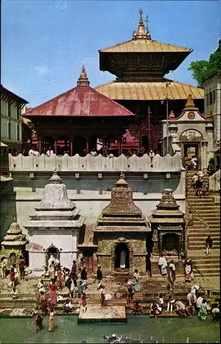 Ak Kathmandu Nepal, Temple of Pasupati Nath, Pashupatinath