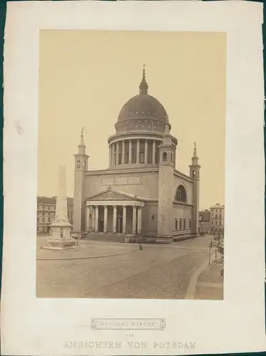 Foto Potsdam in Brandenburg, Nicolai Kirche, Obelisk