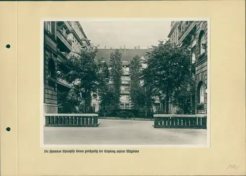 Foto Berlin, Wohnblock, Ehrenhof, Spar- und Bauverein