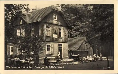 Ak Georgenthal in Thüringen, Wechmarer Hütte