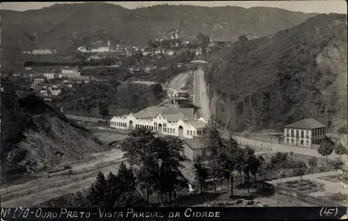 Ak Ouro Preto Brasilien, Vista Parcial da Cidade