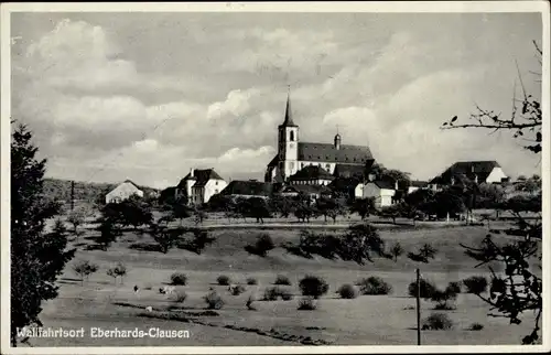 Ak Eberhardsklausen Klausen in der Eifel Rheinland Pfalz, Gesamtansicht