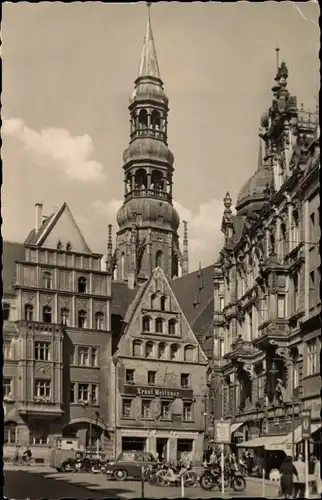 Ak Zwickau in Sachsen, Hauptmarkt, Geschäft