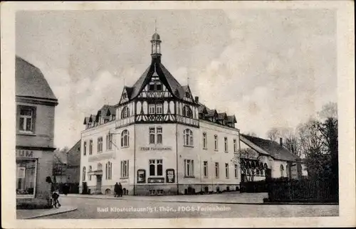 Ak Bad Klosterlausnitz in Thüringen, FDGB Erholungsheim