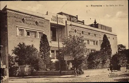 Ak Fourmies Trieux Nord, La Salle des Fetes