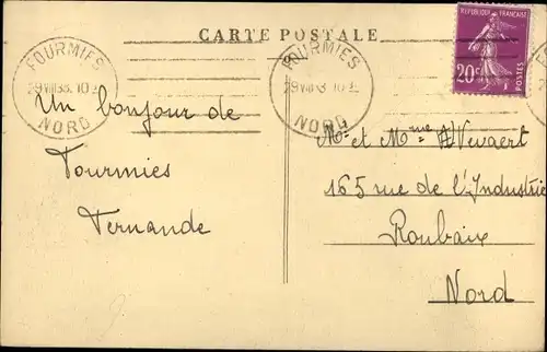 Ak Fourmies Trieux Nord, La Salle des Fetes