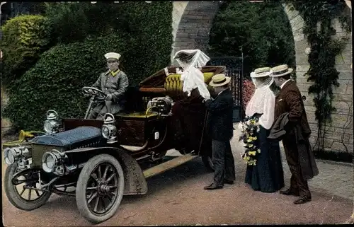 Ak Autos, Cabriolet, Chauffeur, Ausflugsgesellschaft