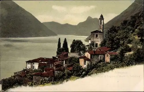 Ak Albogasio Lago di Lugano Lombardia, Monte S. Salvatore