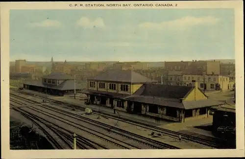 Ak North Bay Ontario, CPR Station