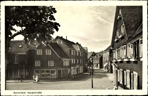 Ak Burscheid in Nordrhein Westfalen, Hauptstraße