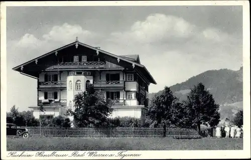 Ak Bad Wiessee in Oberbayern, Kurheim Hanslbauer